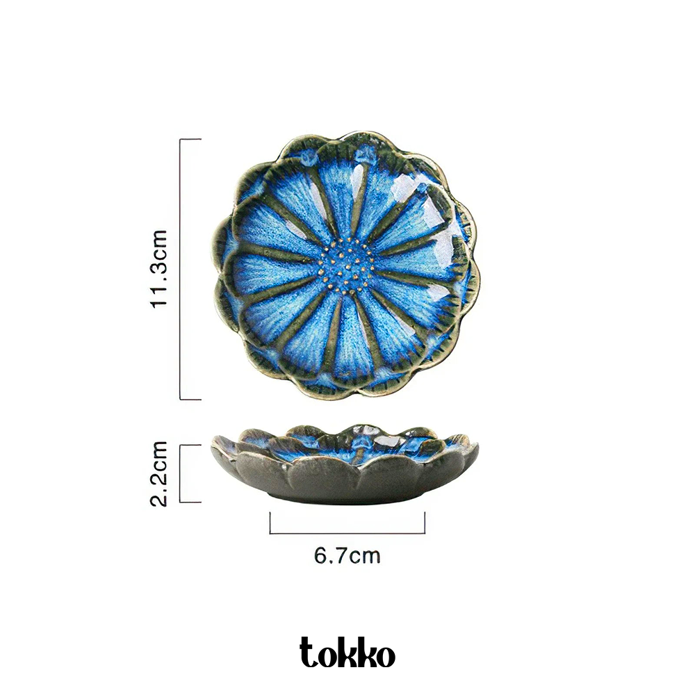 Assiette Fleur Céramique