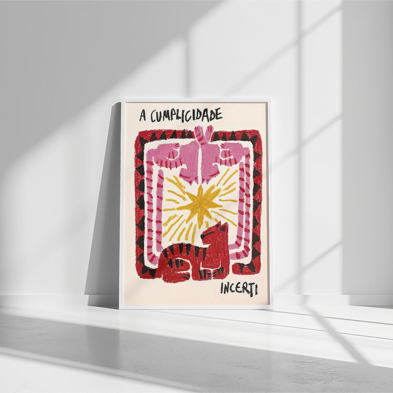 Poster Jungle Abstraite