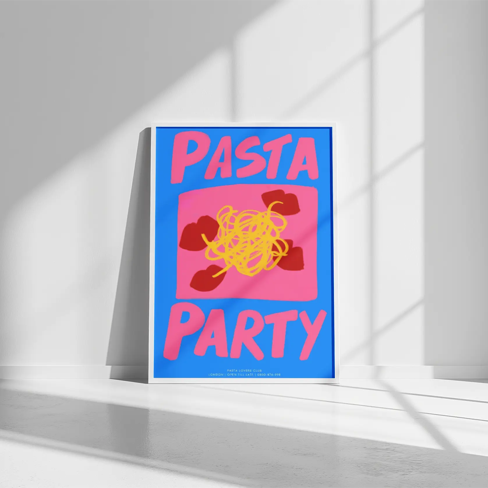 Poster Citations Pasta Party