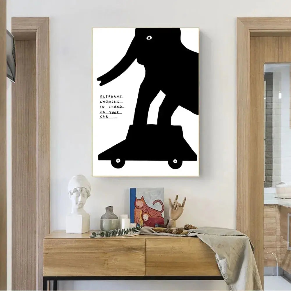 Affiche d'Art David Shrigley