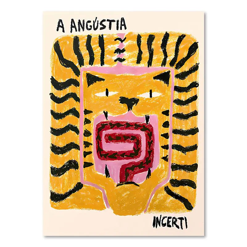 Poster Jungle Abstraite