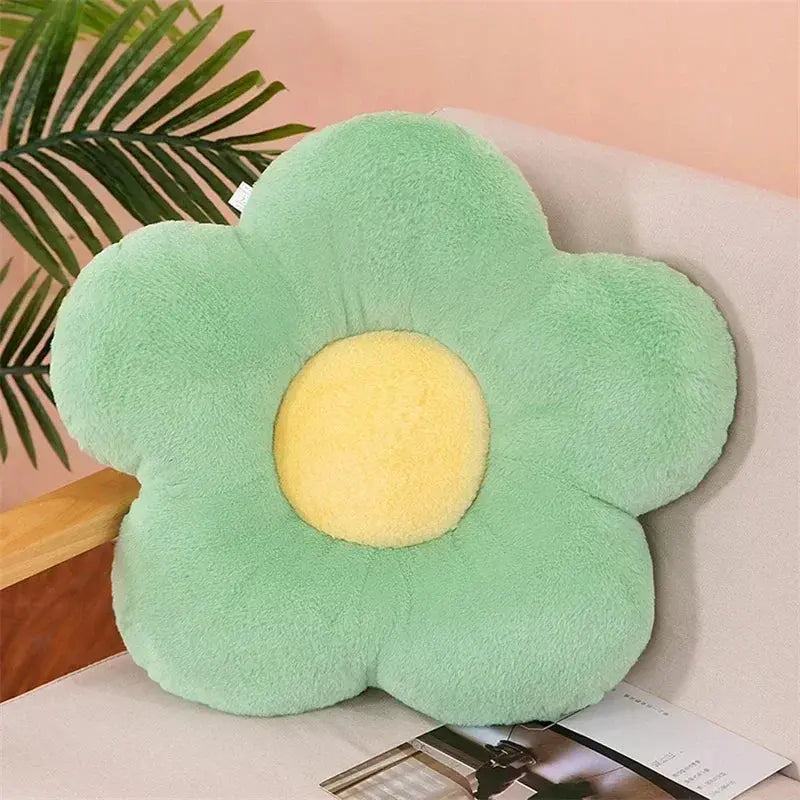 Coussin en Forme de Marguerite