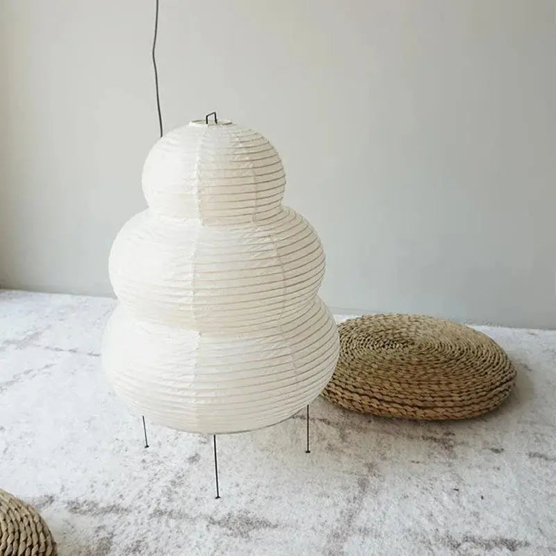 Lampe en Papier de Riz Japonais