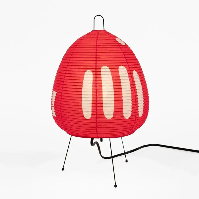 Lampe de Table Japonaise en Papier de Riz