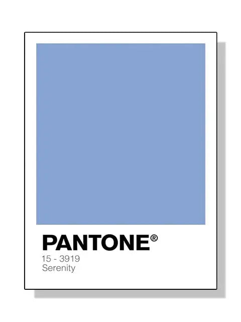 Affiche Aesthetic Pastel Pantone
