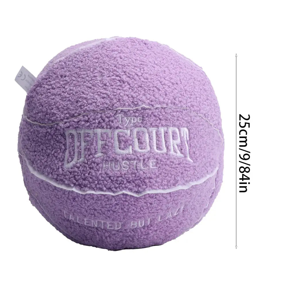 Coussin en Peluche Basket