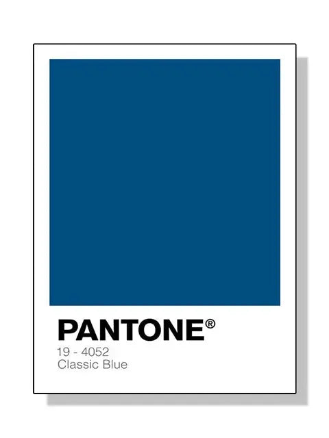 Affiche Aesthetic Pastel Pantone