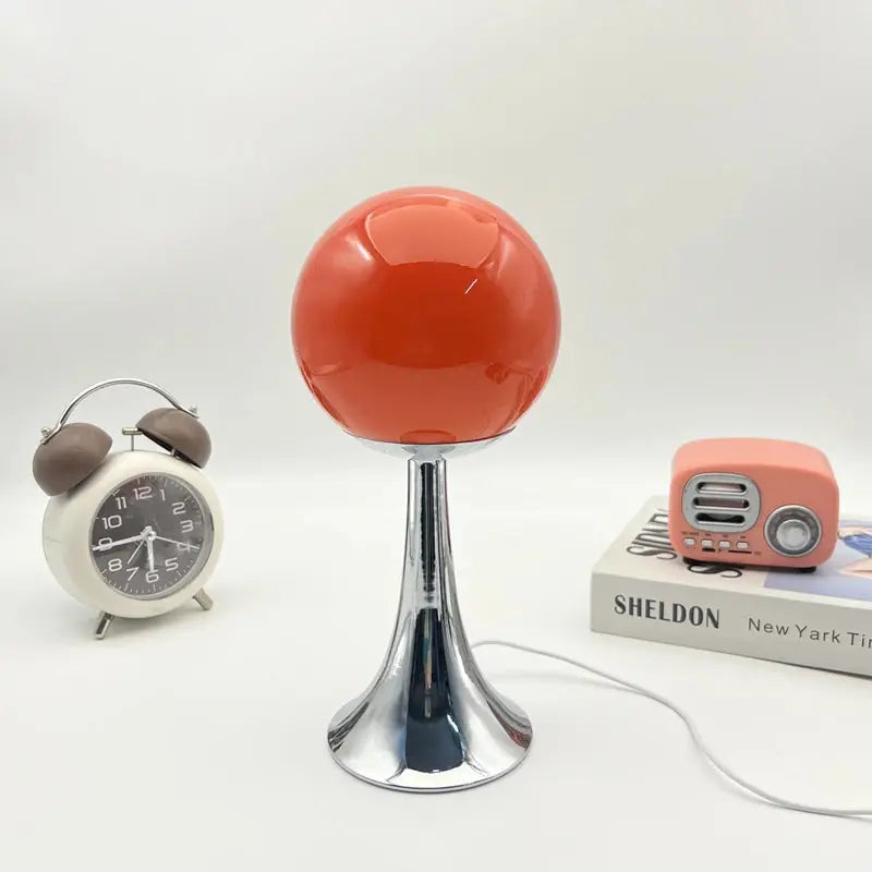 Lampe de Table en Verre Sphère