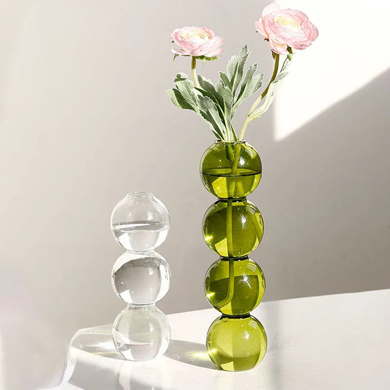Vase Bulle en Verre Nordique