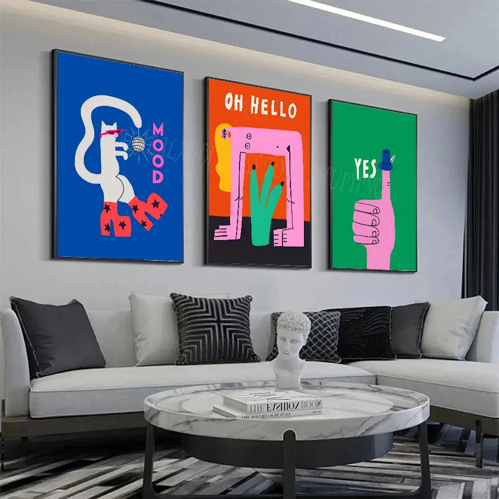 Affiche Murale Cartoon