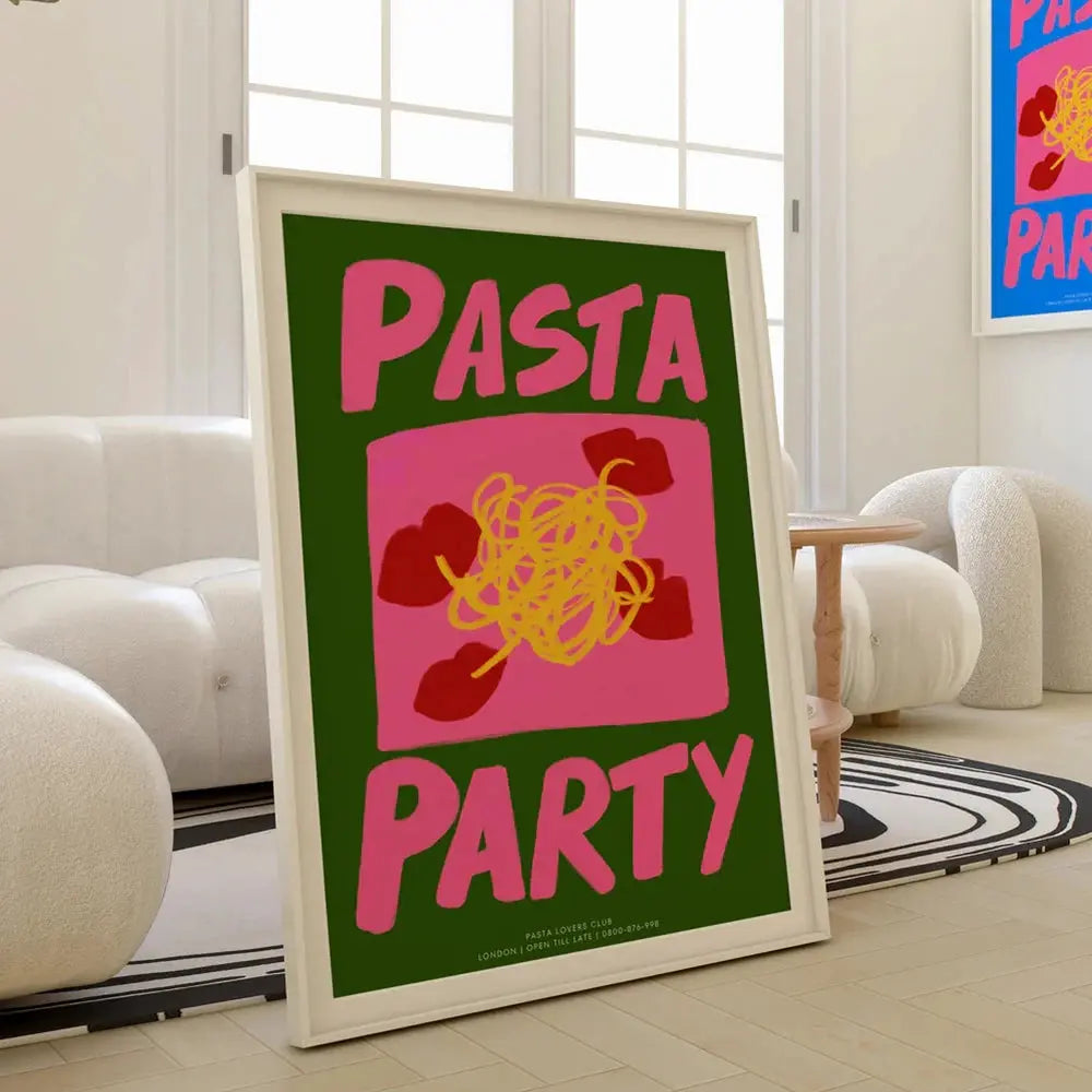Poster Citations Pasta Party