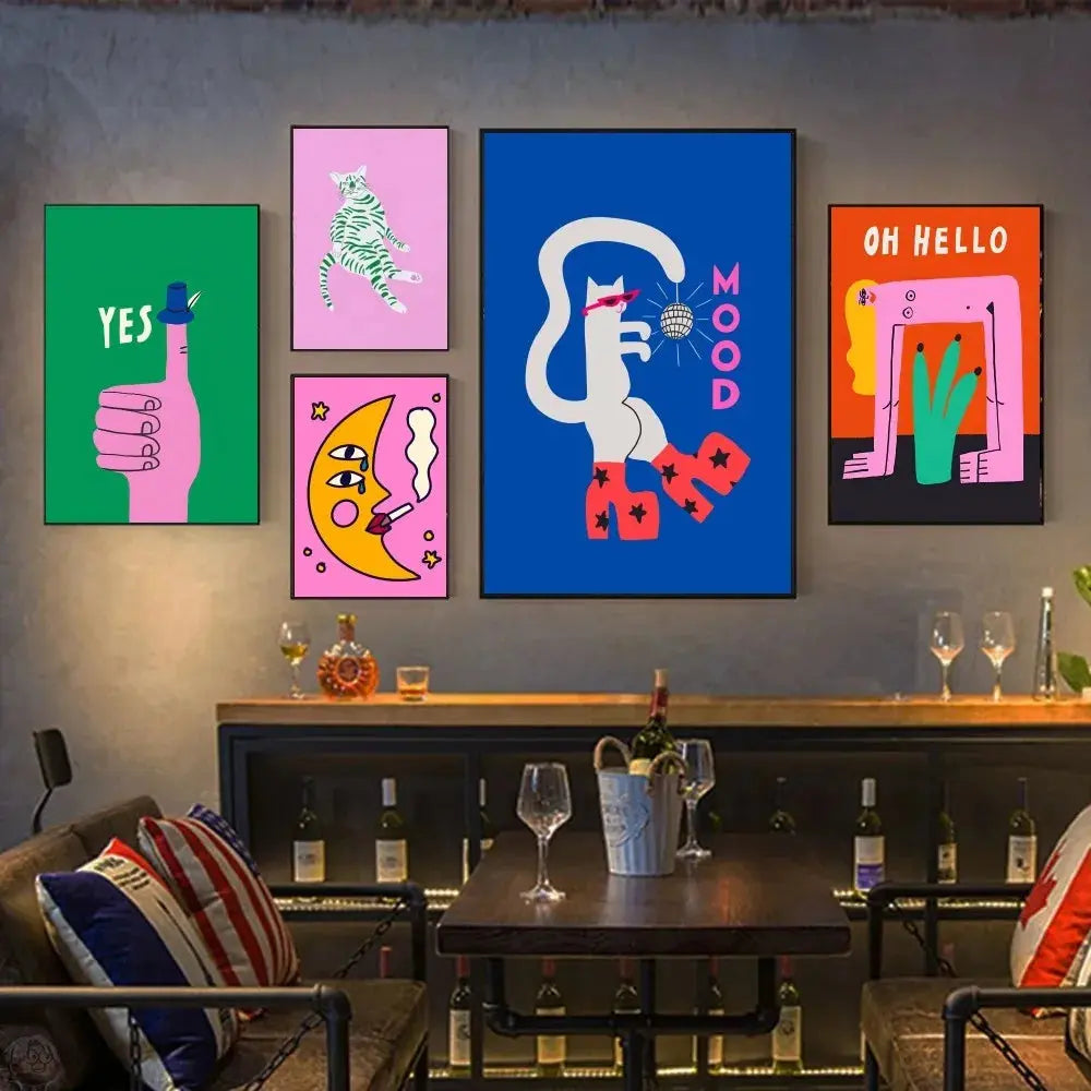 Affiche Murale Cartoon