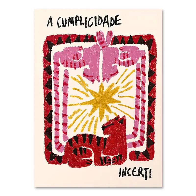 Poster Jungle Abstraite