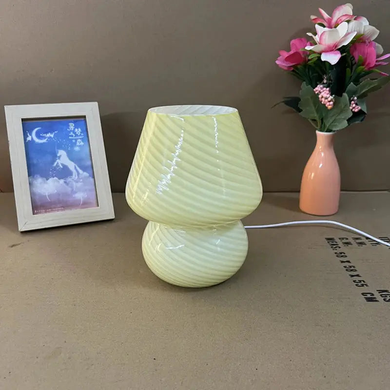 Lampe de Table en Verre