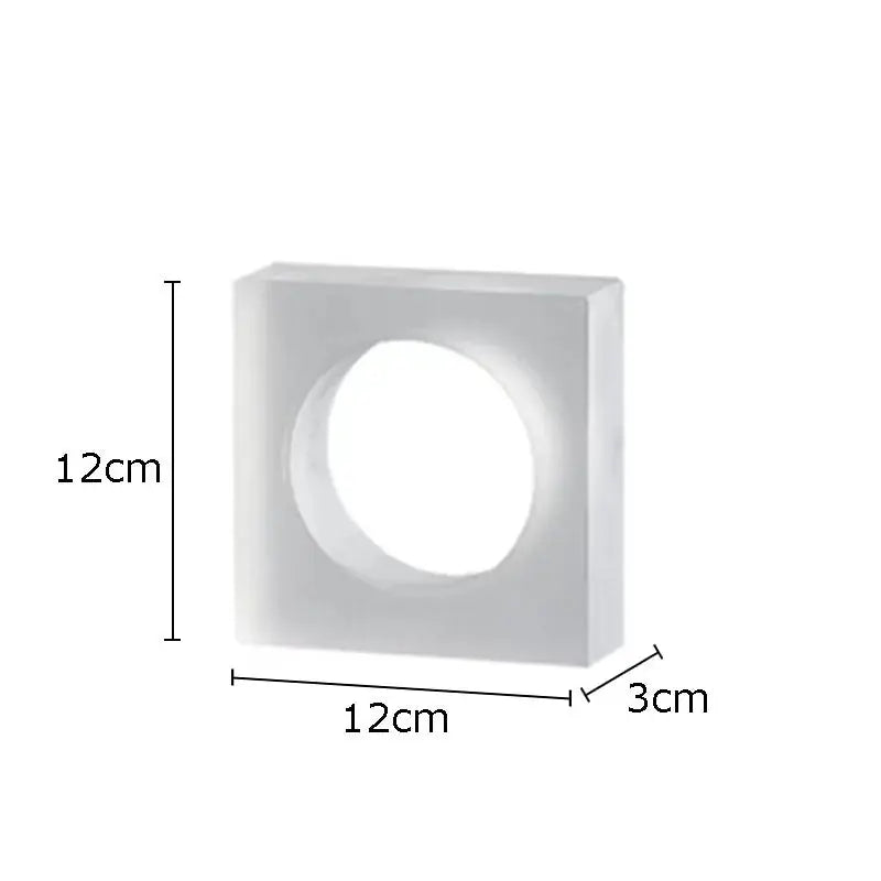 Ornement en Cristal Géométrique
