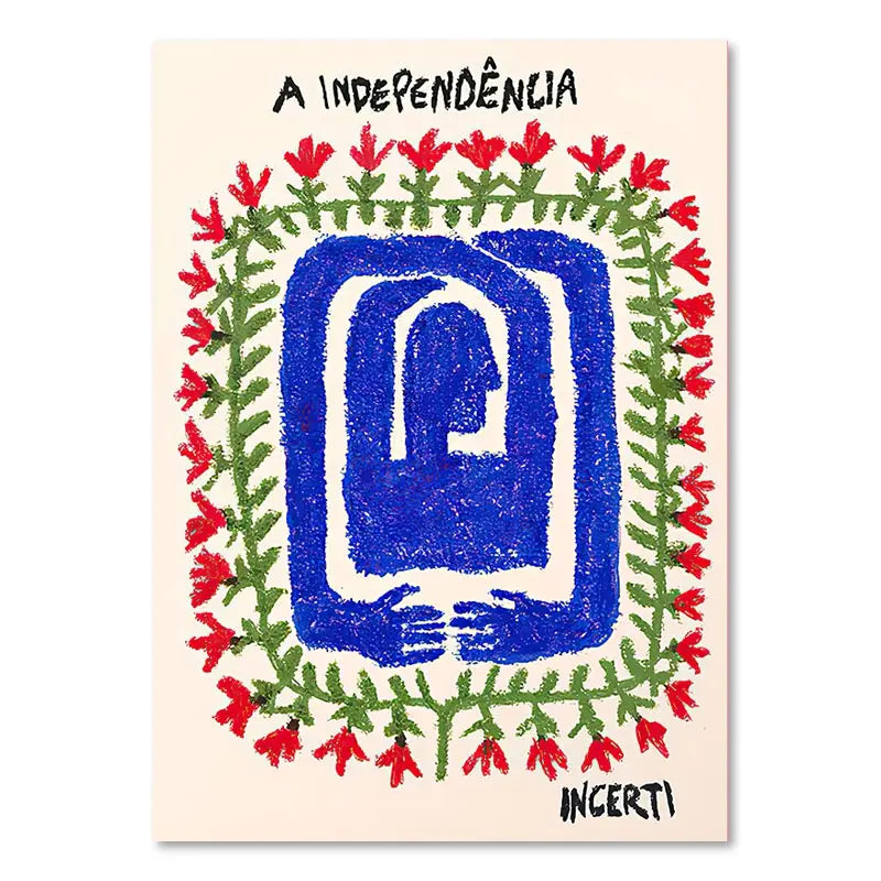 Poster Jungle Abstraite