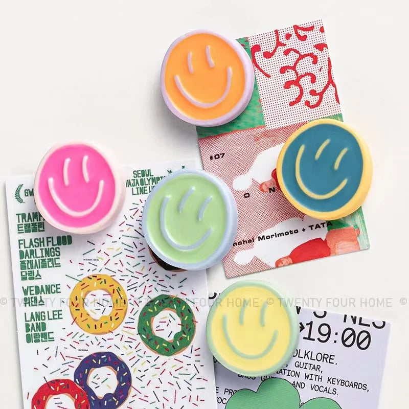 Magnets pour Réfrigérateur Smiley
