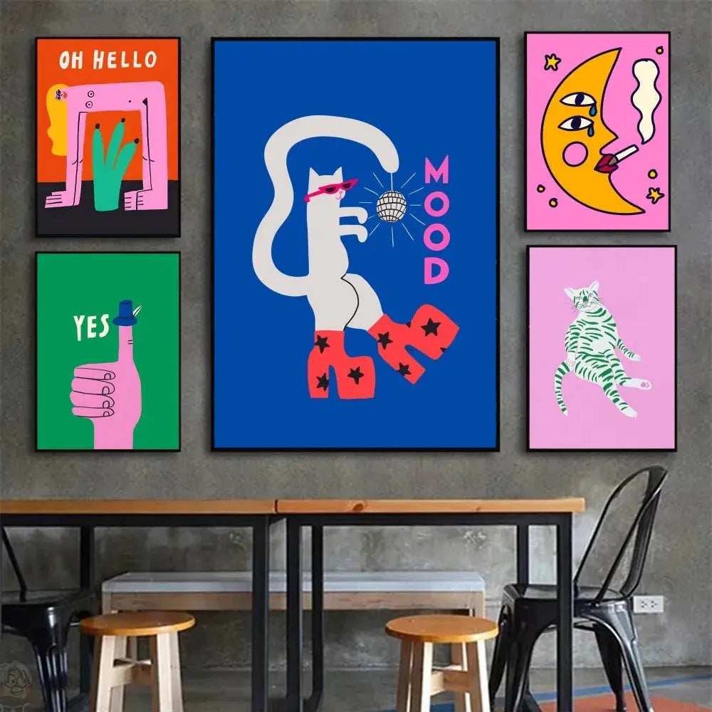 Affiche Murale Cartoon