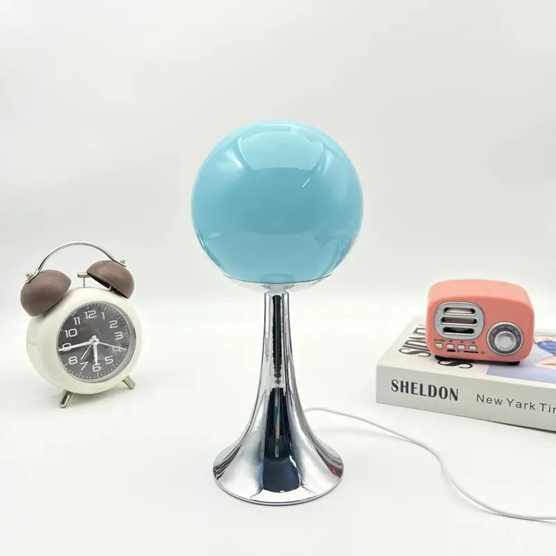 Lampe de Table en Verre Sphère