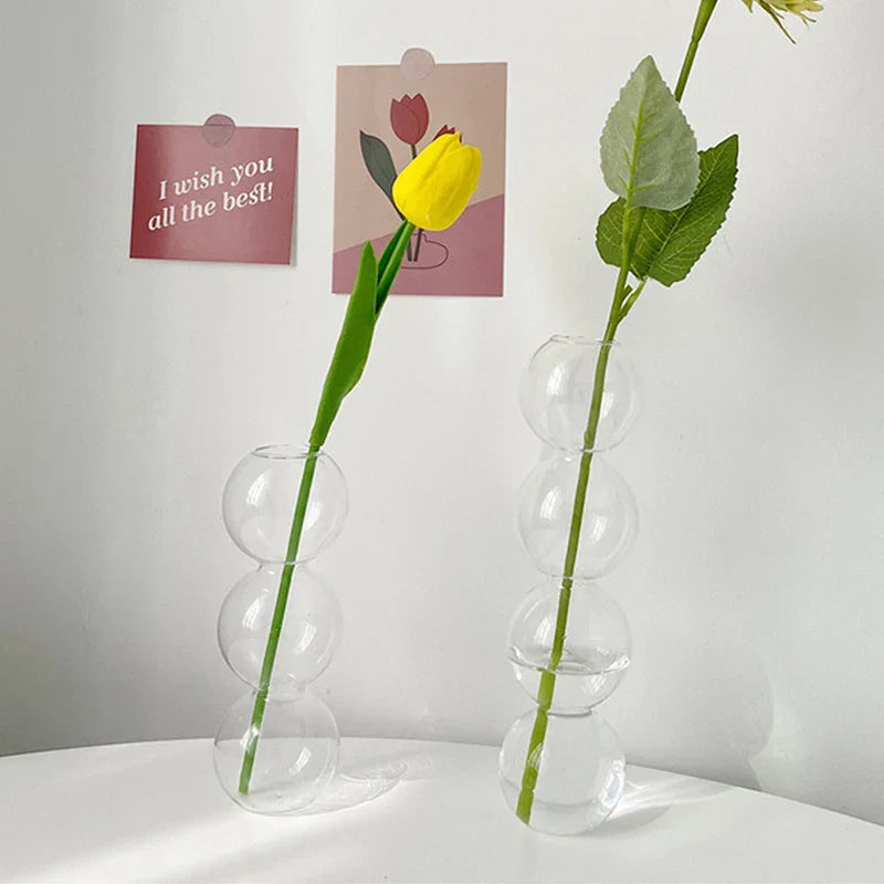 Vase Bulle en Verre Nordique