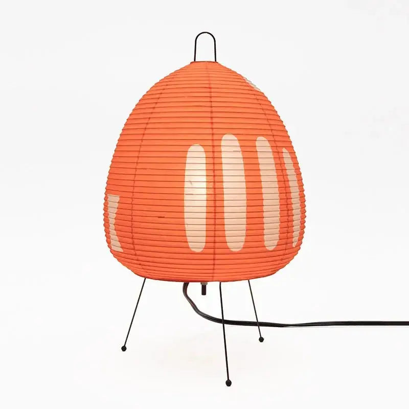 Lampe de Table Japonaise en Papier de Riz