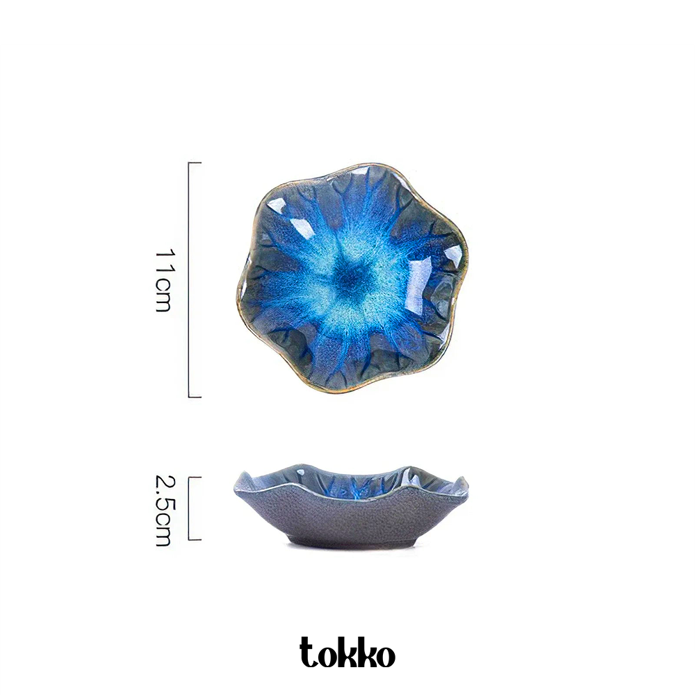 Assiette Fleur Céramique