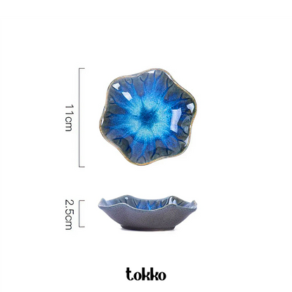 Assiette Fleur Céramique