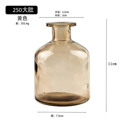 Vase Transparent en Verre