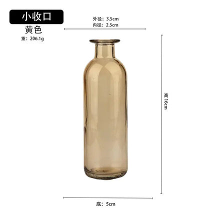 Vase Transparent en Verre