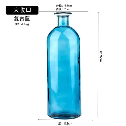 Vase Transparent en Verre