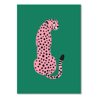 Poster Jungle Abstraite