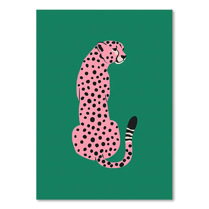 Poster Jungle Abstraite