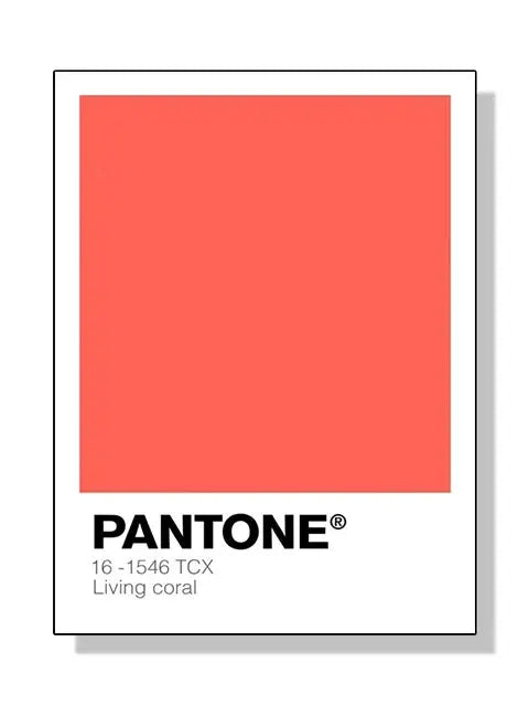 Affiche Aesthetic Pastel Pantone