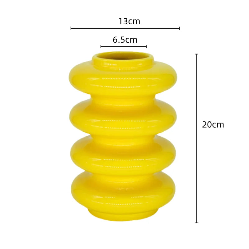 Vase Géométrique Céramique