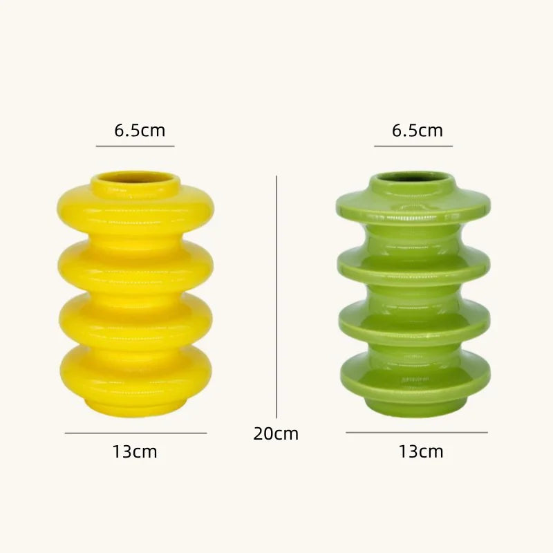 Vase Géométrique Céramique