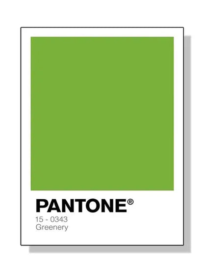 Affiche Aesthetic Pastel Pantone