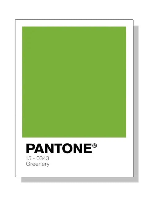 Affiche Aesthetic Pastel Pantone