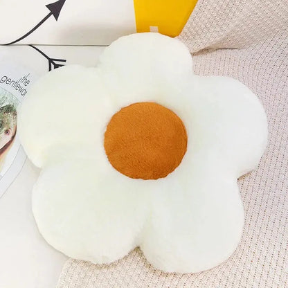 Coussin en Forme de Marguerite