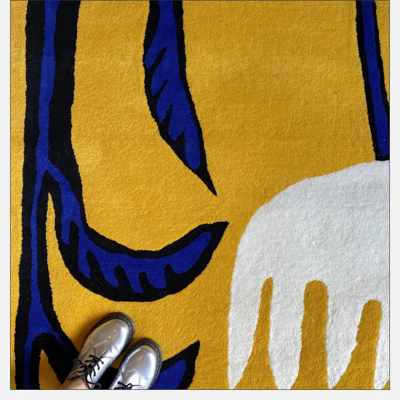 Tapis Abstrait Moderne - Hélene Sagne