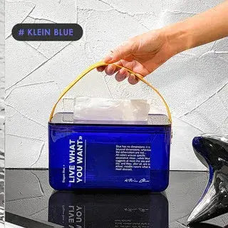 Boîte à Mouchoirs Bleu Klein