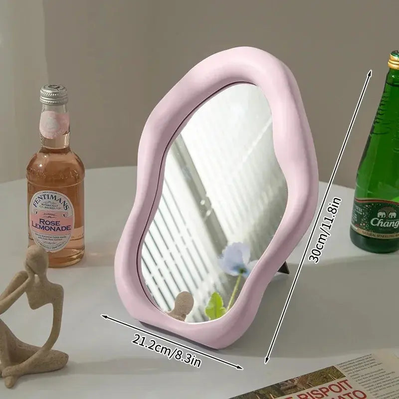 Miroir à Vagues Décoratif