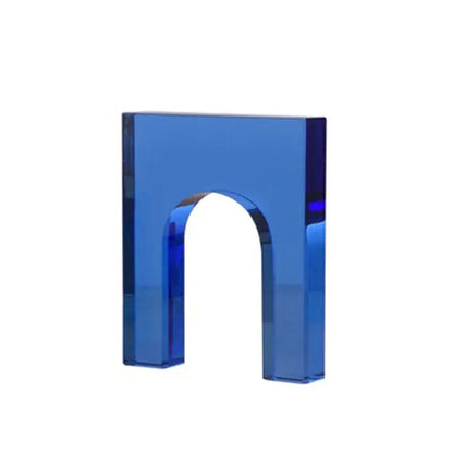 Ornement en Cristal Géométrique