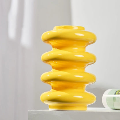 Vase Géométrique Céramique