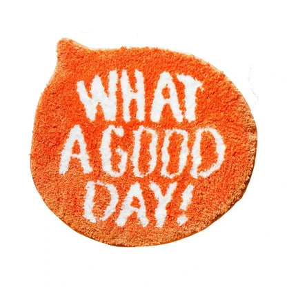 Tapis "What a good day !"