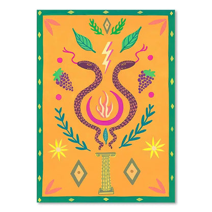 Poster Jungle Abstraite