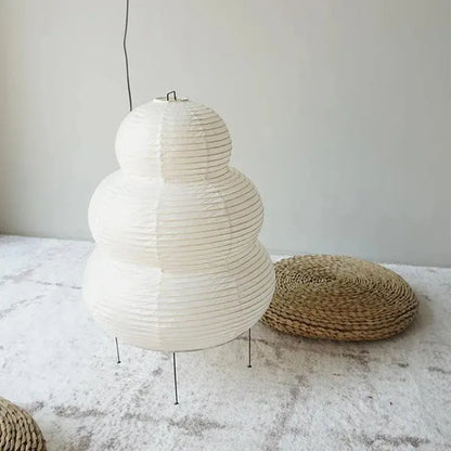 Lampe en Papier de Riz Japonais