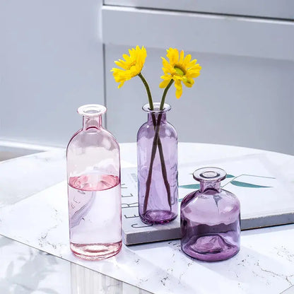 Vase Transparent en Verre