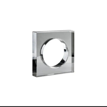 Ornement en Cristal Géométrique