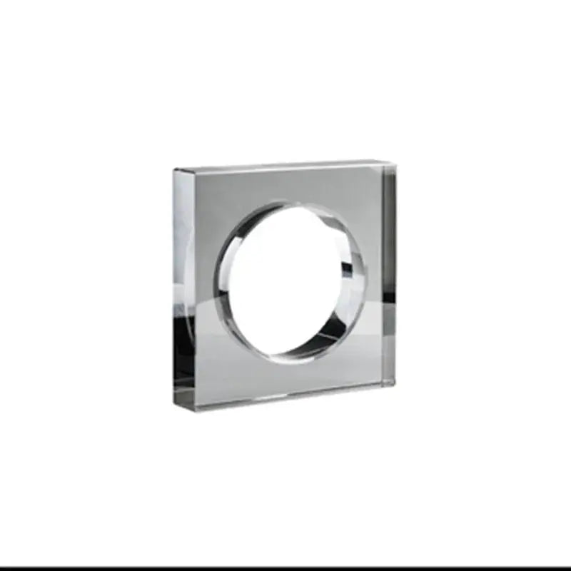 Ornement en Cristal Géométrique