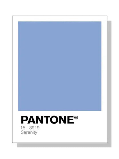 Affiche Aesthetic Pastel Pantone